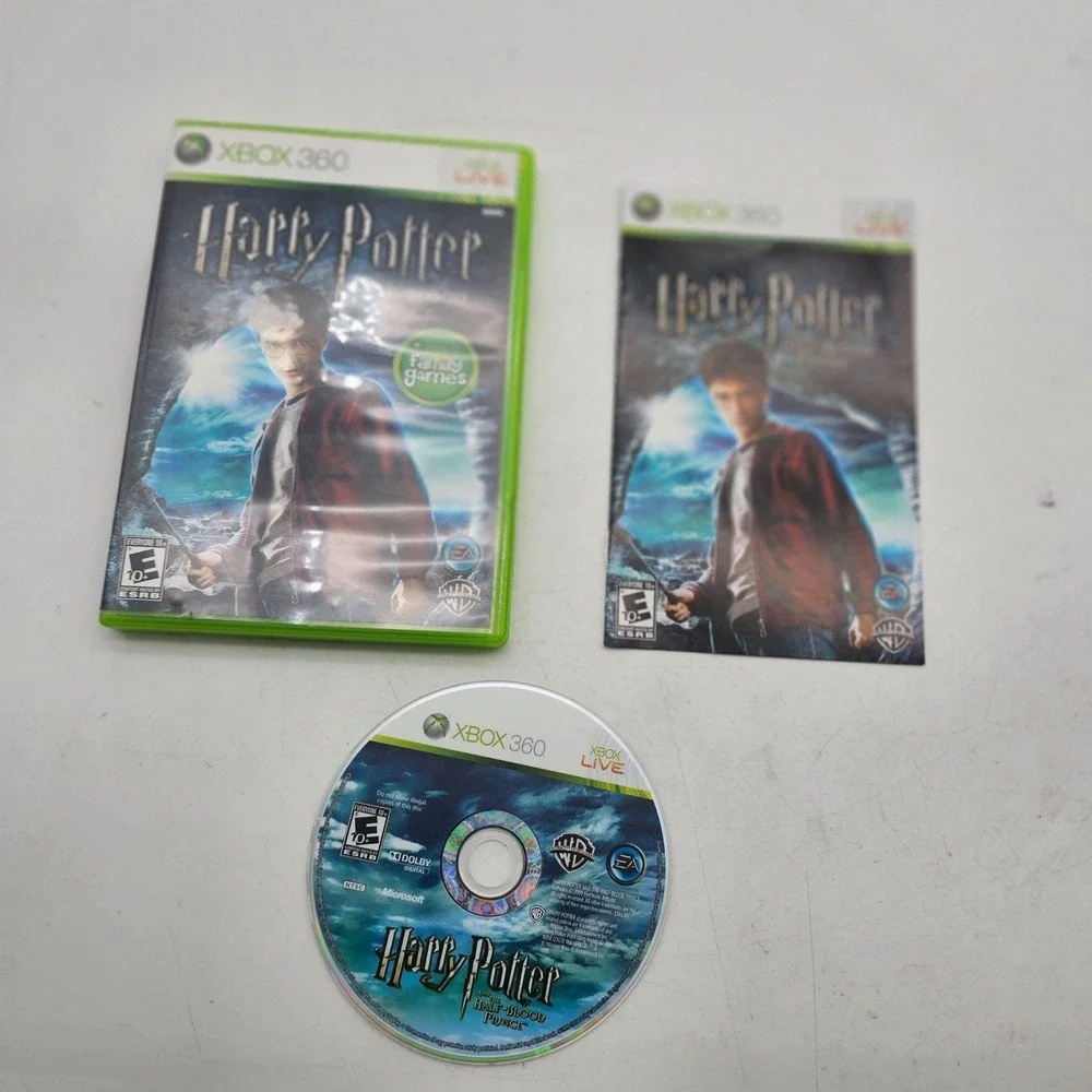 Harry Potter And The Half-Blood Prince Microsoft Xbox 360 Complete CIB E10+